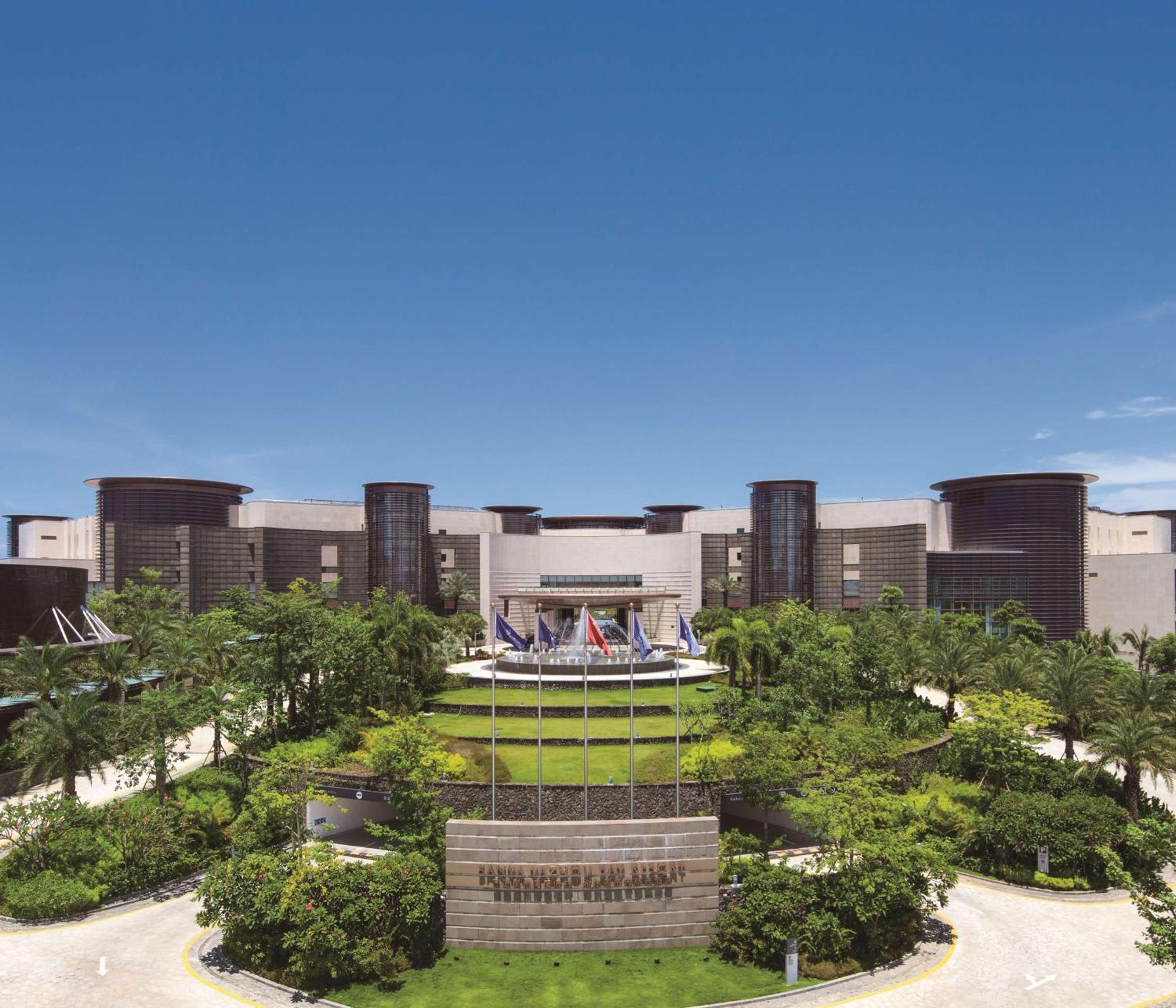 Thousand Cranes Sanya Yazhou Bay Int'L Exchange Centre,Curio By Hilton Luaran gambar