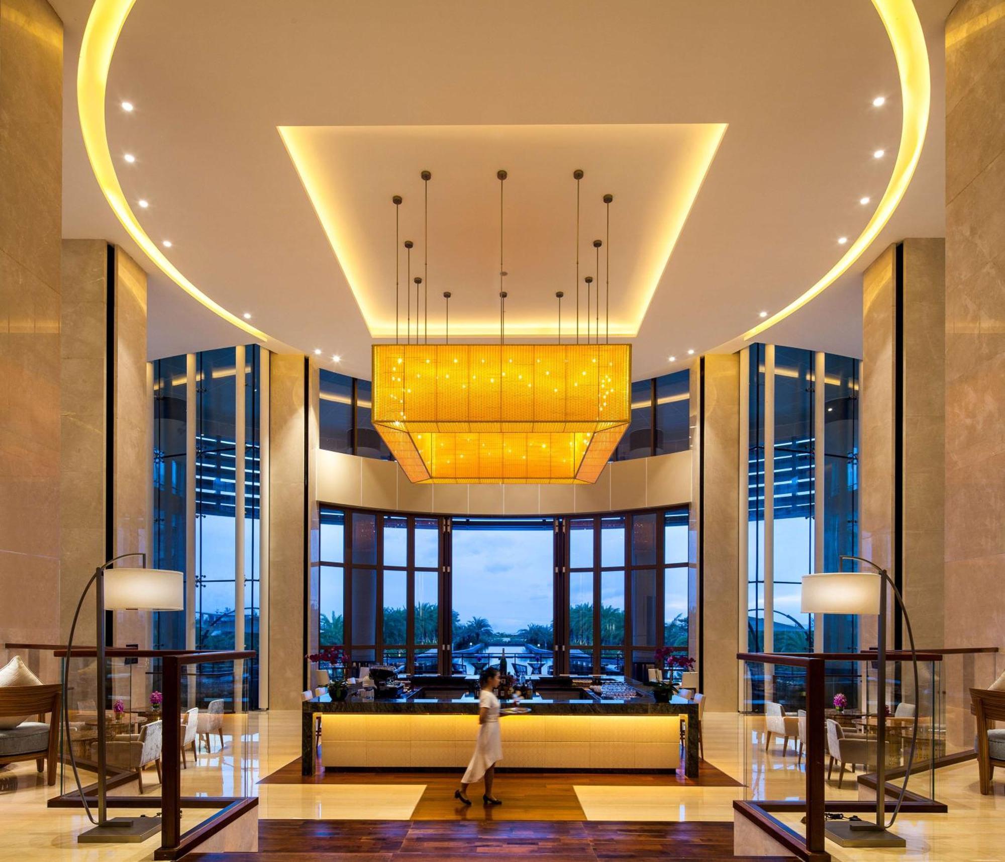 Thousand Cranes Sanya Yazhou Bay Int'L Exchange Centre,Curio By Hilton Luaran gambar