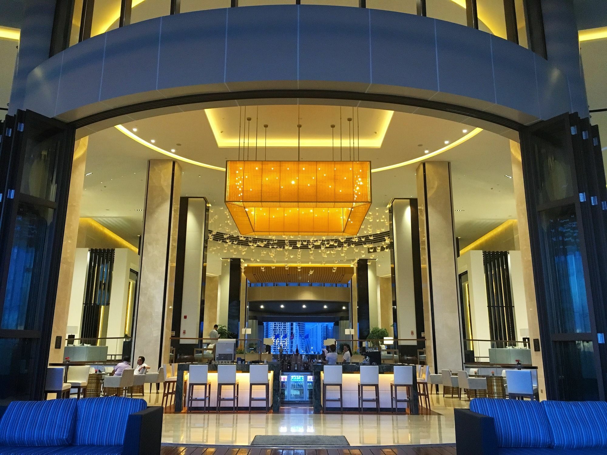 Thousand Cranes Sanya Yazhou Bay Int'L Exchange Centre,Curio By Hilton Luaran gambar